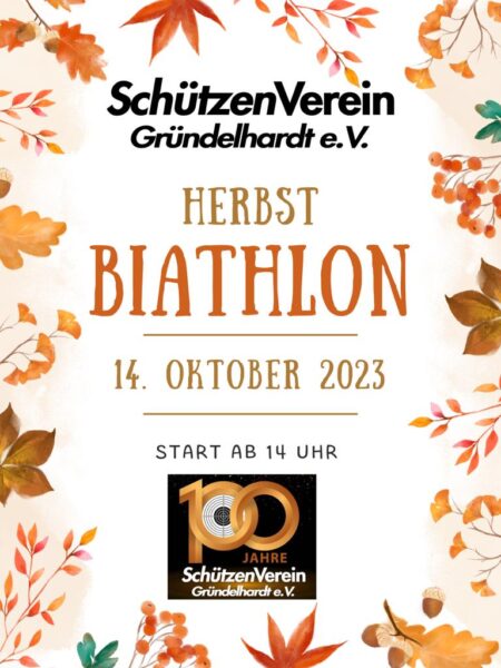 Biathlon am 14. Oktober 2023