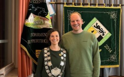 Der Gründelhardter Schützenverein beim Kreisschützentag in Lendsiedel